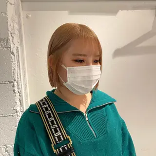 ショート カラー nameless miichiのヘアスタイル