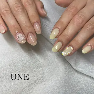 ネイル UNE.【ユヌ】 Jr.NANAのネイルデザイン