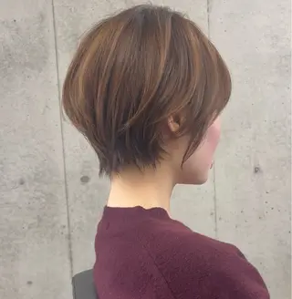 ショート 韓国レイヤー/ ショート Eightのヘアスタイル
