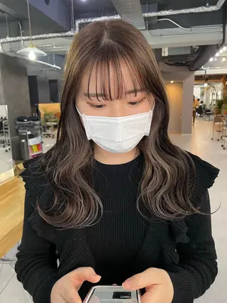 ロング 倉辻 香奈子のヘアスタイル