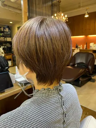 ショート 山木 裕子のヘアスタイル
