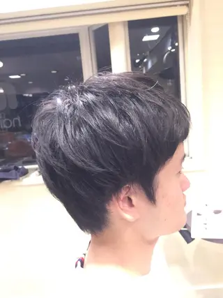 ショート パーマスタジオ グレイス はやとのヘアスタイル