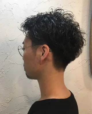 パーマ メンズ 高柳 麻美のヘアスタイル