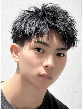 ショート パーマ メンズ メンズカット職人/ モテ髪/たくみのヘアスタイル