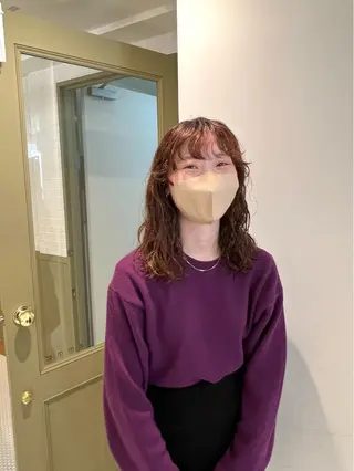 ロング パーマ メンズカット /パーマ🍀田畑玖音のヘアスタイル