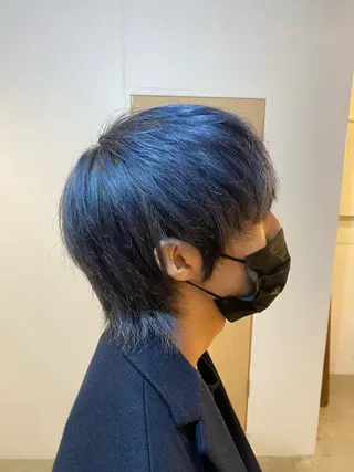 カラー メンズ 井口 彰也のヘアスタイル