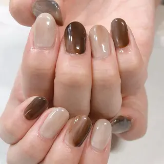 ネイル 東 千夏のネイルデザイン