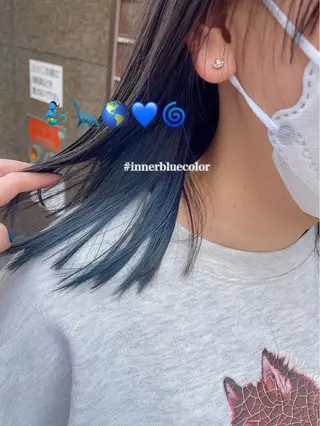 ミディアム 天野 優美のヘアスタイル