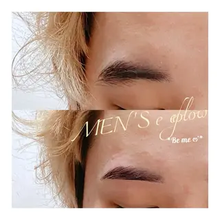 メンズ アイブロウ Be me♥ 亀貝景子のマツエク・マツパデザイン