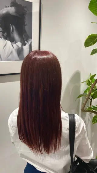 ロング カラー 久野紗愛 【髪質改善　艶髪】のヘアスタイル