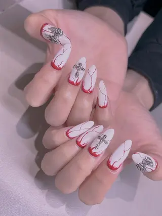 ネイル 長さだし専門店 M2　rikaのネイルデザイン