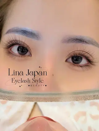 マツエク・マツパ Linanail Nambaのマツエク・マツパデザイン