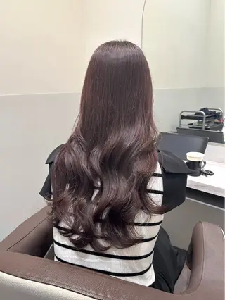 ロング カラー 矢野 晃平のヘアスタイル