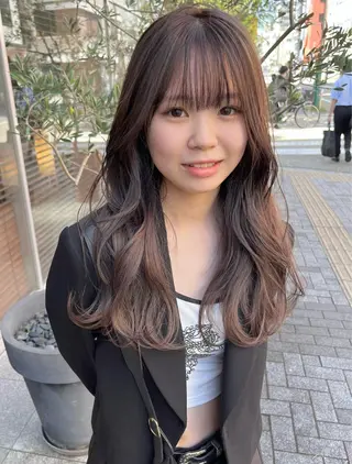 ロング ヘアアレンジ 溝口 ひなこのマツエク・マツパデザイン