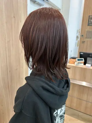 ミディアム 坂爪 智哉のヘアスタイル
