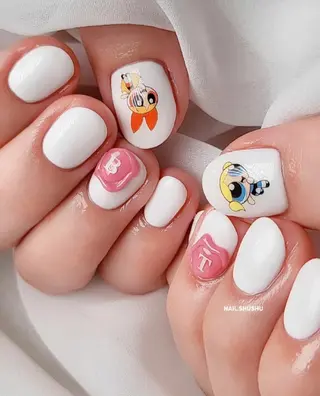 ネイル 3dパーツ/流行り 👧shushu❤️のネイルデザイン