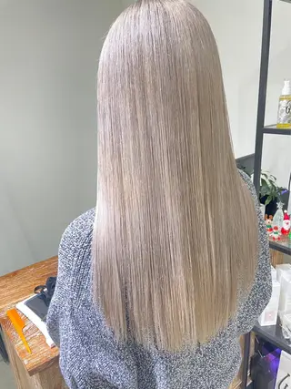 ロング カトウ ジュンヤのヘアスタイル