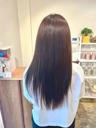 ロング カラー Time is mummyのヘアスタイル