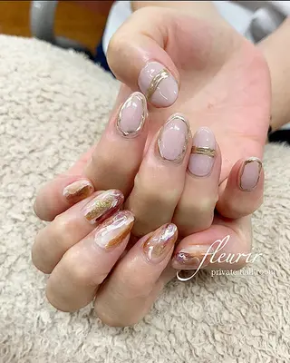 ネイル フルリール 【プライベートサロンのネイルデザイン