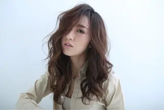 ロング 坪井 彰吾のヘアスタイル