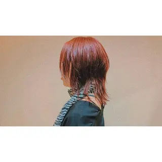 ミディアム カラー 齊藤 賢祐のヘアスタイル
