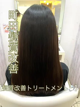 セミロング 【髪質改善カラー】 瀧田嵐士🇰🇷のヘアスタイル