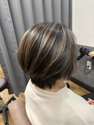 ショート カラー テーラヘア TERAMOTOのヘアスタイル