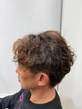 パーマ メンズ fifth天神 パーマ特化/石橋航海のヘアスタイル