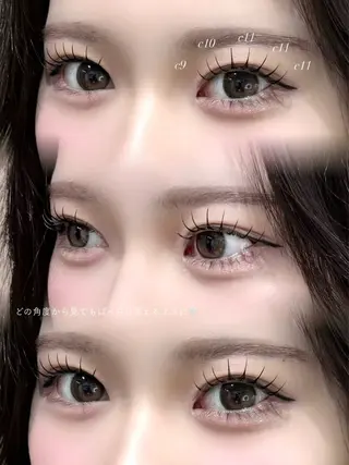 マツエク・マツパ MOMOKA .のマツエク・マツパデザイン