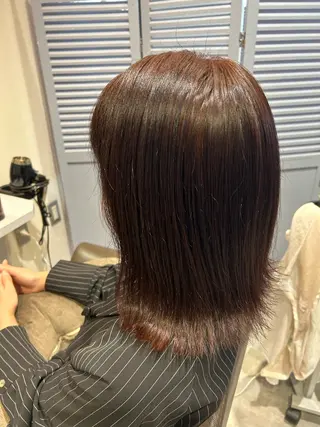 ミディアム カラー SUGAR/ソウ みたけのヘアスタイル
