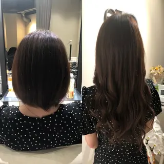 ロング 韓国カラーエクステ 👑代表渡部雅己👑のヘアスタイル