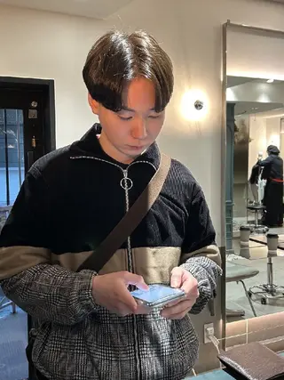 パーマ メンズ 【メンズカット/パー マ✂️】momo🌷のヘアスタイル