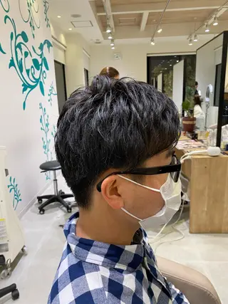 メンズ 鹿児島 聖来のヘアスタイル