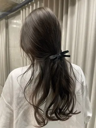 ロング カラー 表参道🌿赤み消し カラー/チナツのヘアスタイル