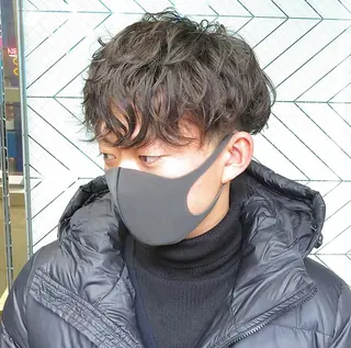 パーマ メンズ 渋谷/フェード/ 國分 翔のヘアスタイル