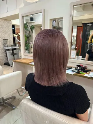 ミディアム カラー ✩.*˚ コーコ- ̗̀‎𖤐のヘアスタイル