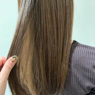 ロング カラー 高井瑠華🌼 ストカールカット特化のヘアスタイル