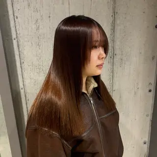 ロング ツヤ髪ハイトーン ×レイヤー🌝リオのヘアスタイル