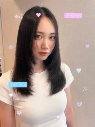 ロング seek北梅田 HINA🍑✨のヘアスタイル