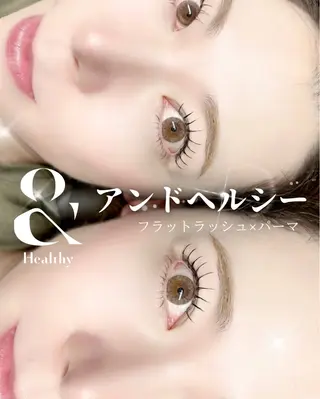 マツエク・マツパ 天神 アンドヘルシー MeMeのマツエク・マツパデザイン