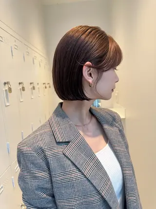 ショート 似合わせボブ/ 大人ボブ🩵しおのヘアスタイル