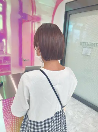 ショート カラー ヘアアレンジ トレンドレイヤー No.1/KOHEIのヘアスタイル