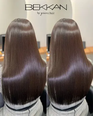 ロング カラー 当日予約OK⭕️ 佐藤太一のヘアスタイル