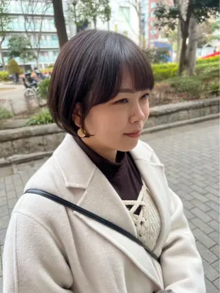 ショート albero🧸 🌳鈴木遥菜のヘアスタイル