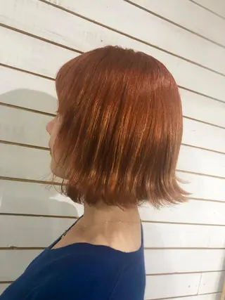 ショート カラー 🧡艶髪ちゅるん髪 🫧🧡YUKI❄️のヘアスタイル