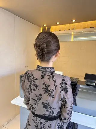 ヘアアレンジ ヘアセット/眉毛カッ ト/Nana〻のヘアスタイル