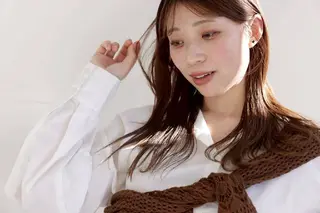 カラー 束感まつぱ🥑🤍 NATUKI🤍のヘアスタイル