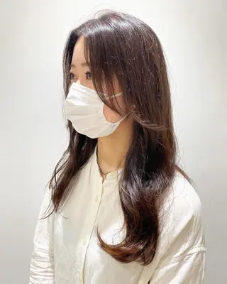 ロング ボブ支持率NO1 🌈CHIKAのヘアスタイル