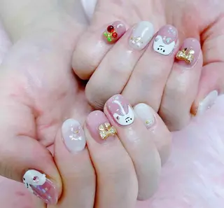 ネイル MoonNail ユリ🌸のネイルデザイン