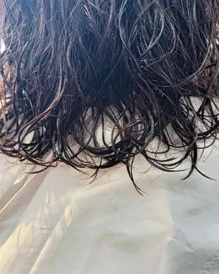 パーマ ミディアム OMA カタギシのヘアスタイル